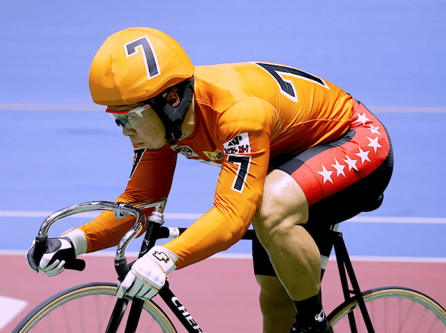 深谷知広選手の自転車競技での画像