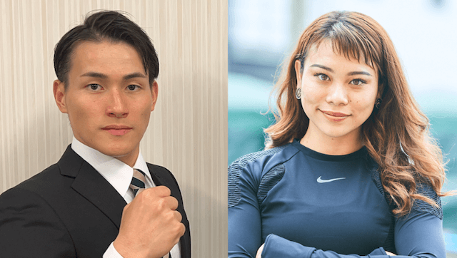 太田りゆ選手と太田海也選手の画像