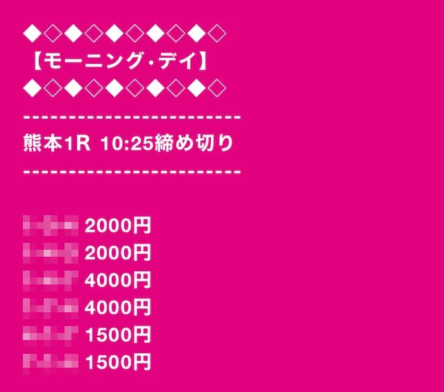 2025年01月20日の競輪マッハの無料予想画像