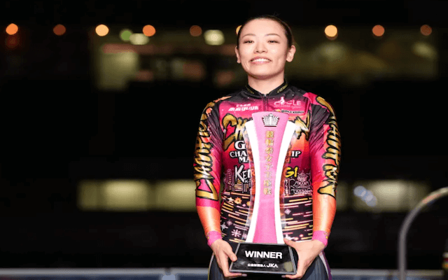 ガールズグランプリ2024優勝候補の佐藤水菜選手の画像